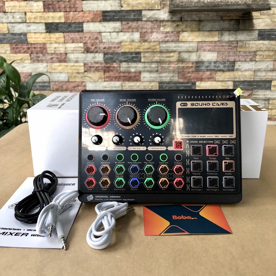 Sound card thu âm X6 plus phiên bản 2021