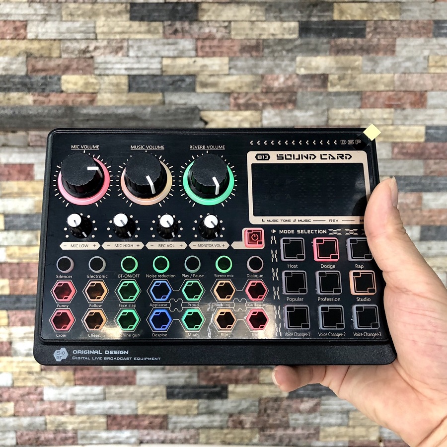 Sound card thu âm X6 plus phiên bản 2021