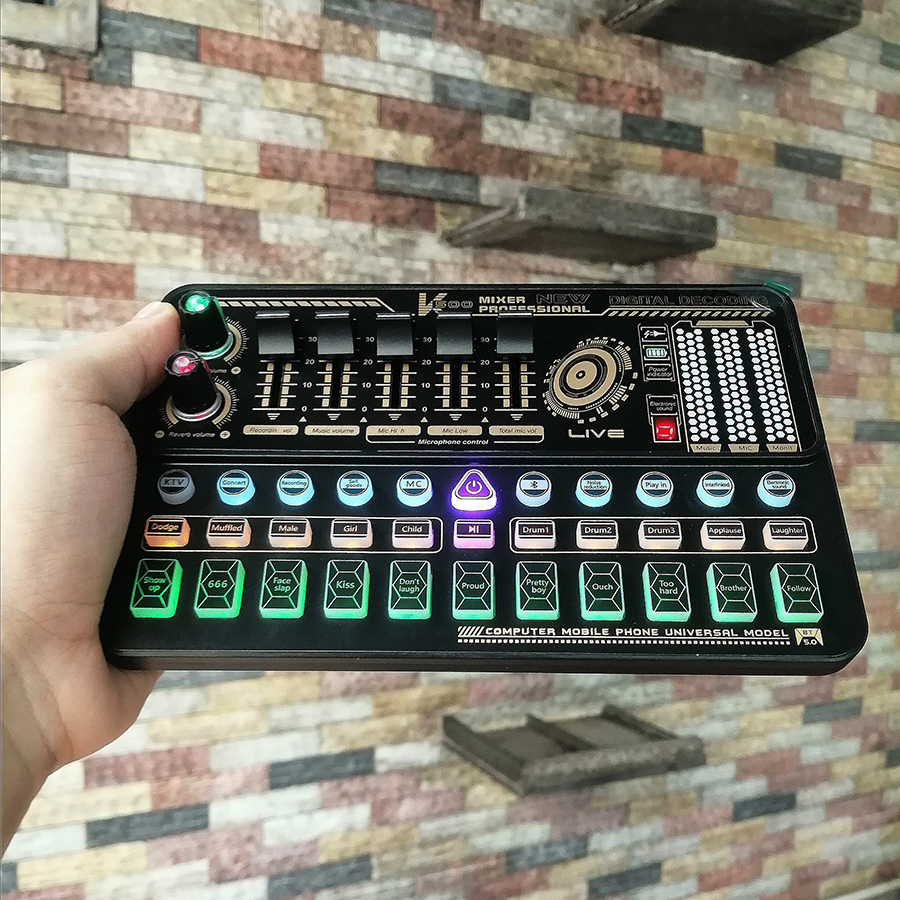 Soundcard thu âm livestream K500