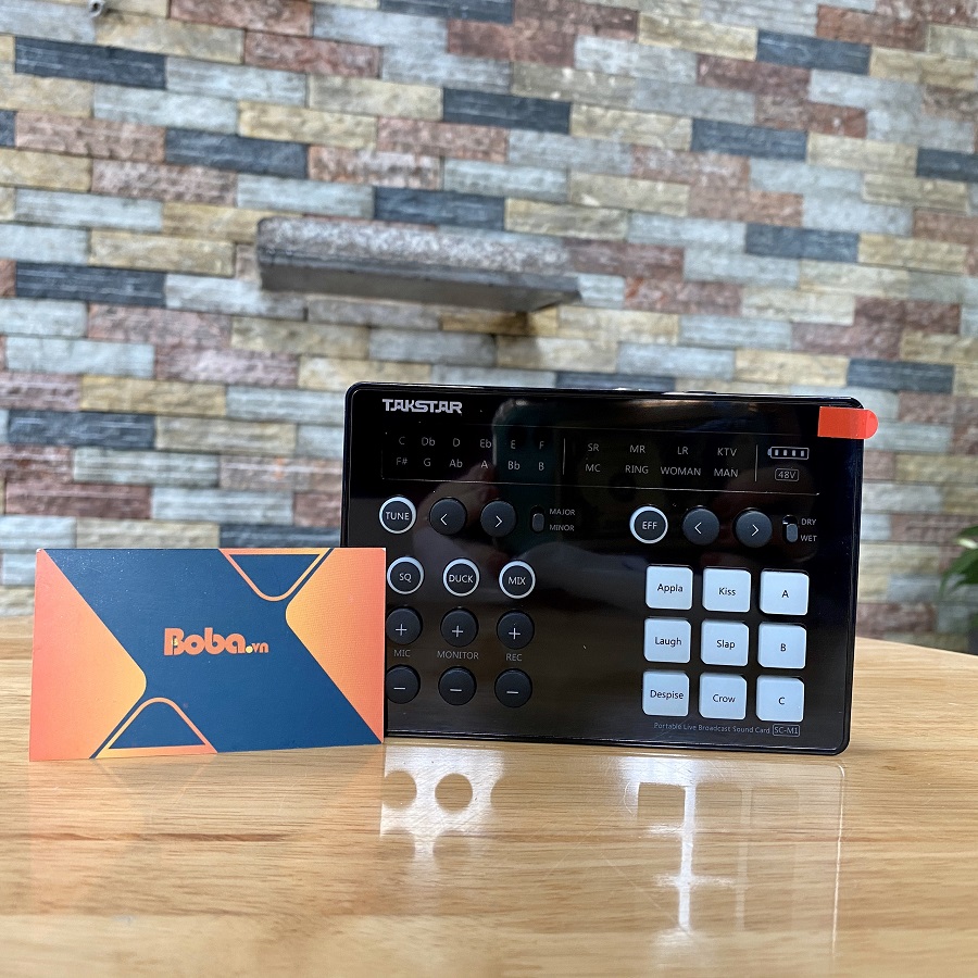 Soundcard livestream Takstar SCM1