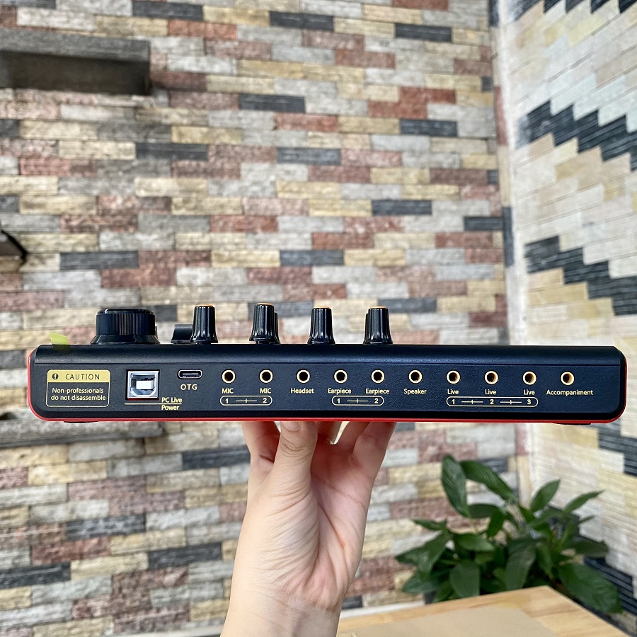 Soundcard thu âm chuyên nghiệp bluetooth SK300 - English version