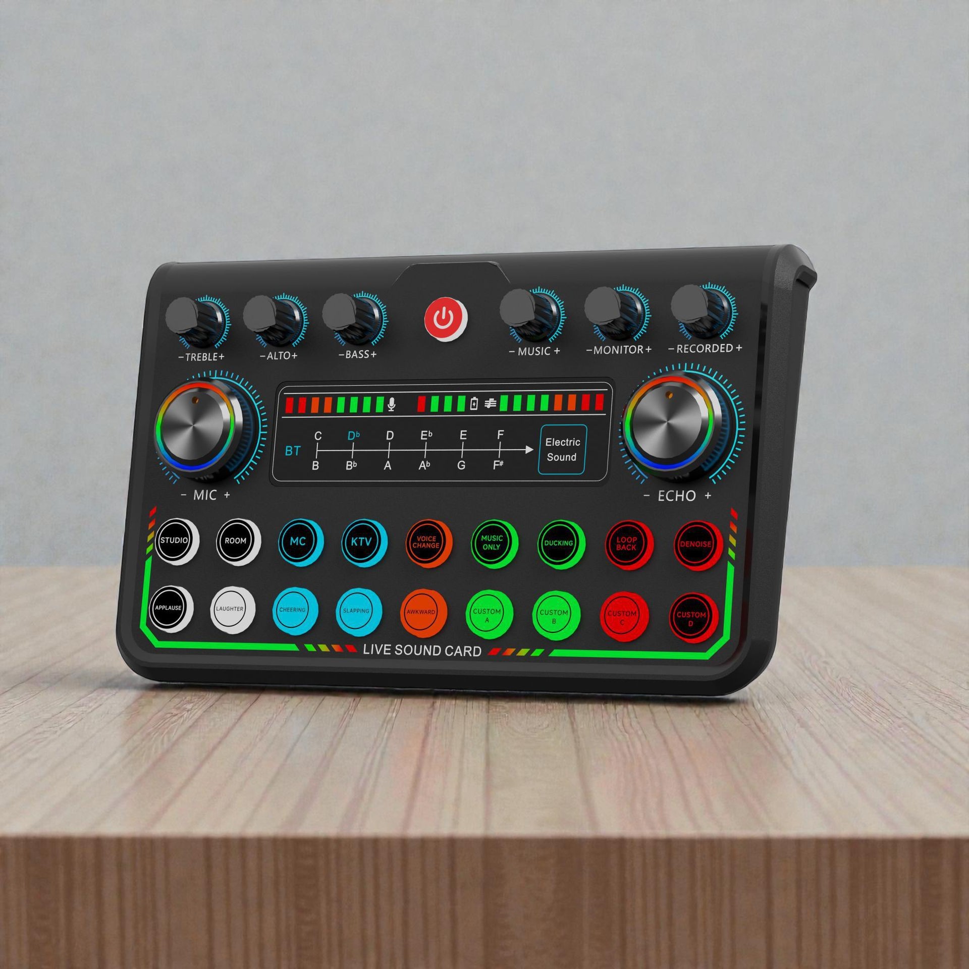 Soundcard Thu Âm Chuyên Nghiệp P99 - Live Stream Chuyên Nghiệp Cắm Là Chạy