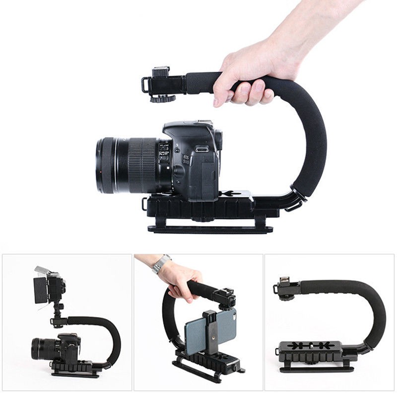 Tay cầm chống rung cho máy ảnh DSLR dạng xách S20 - Tạo hiệu ứng chuyển động cực mượt