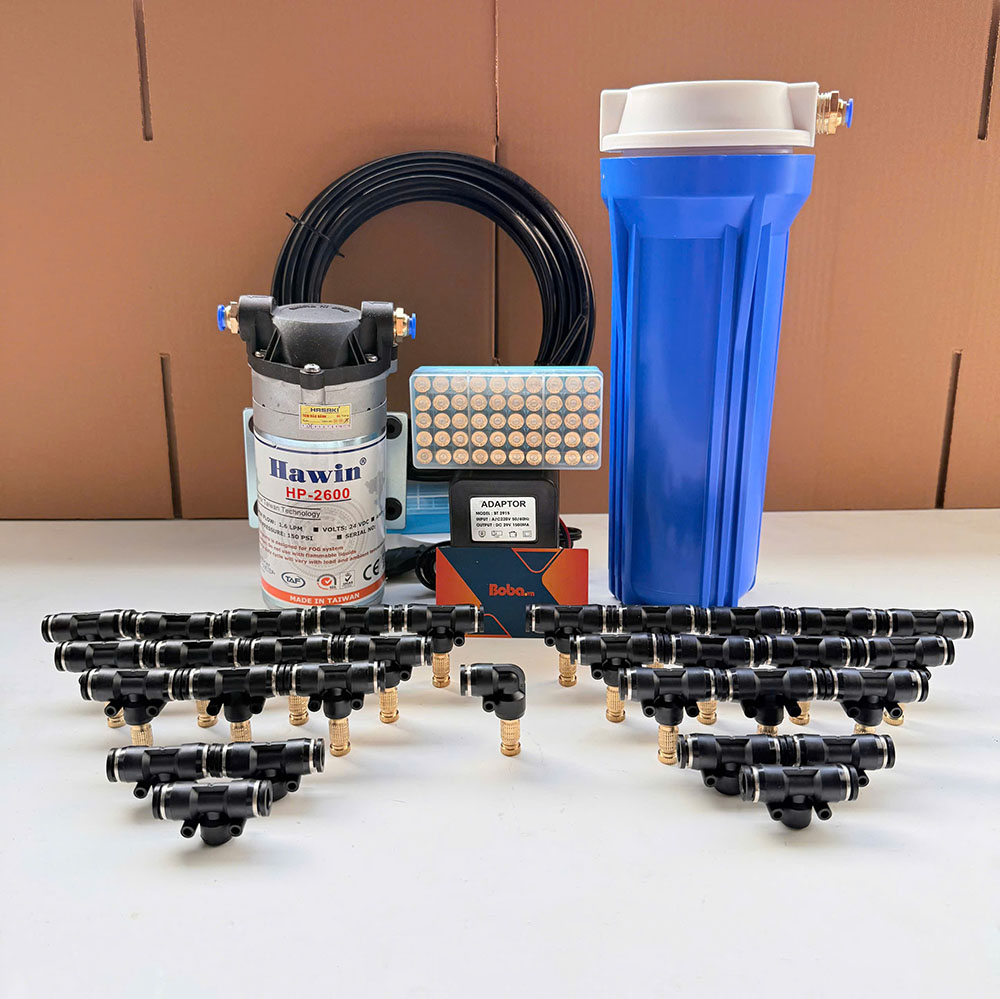 Bộ phun sương làm mát Hawin-2600 10 béc