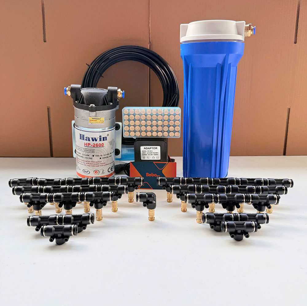 Bộ phun sương làm mát Hawin-2600 10 béc