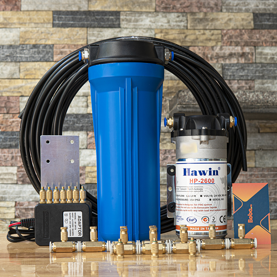 Bộ phun sương làm mát Hawin-2600 10 béc
