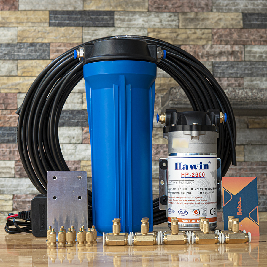 Bộ phun sương làm mát Hawin-2600 10 béc