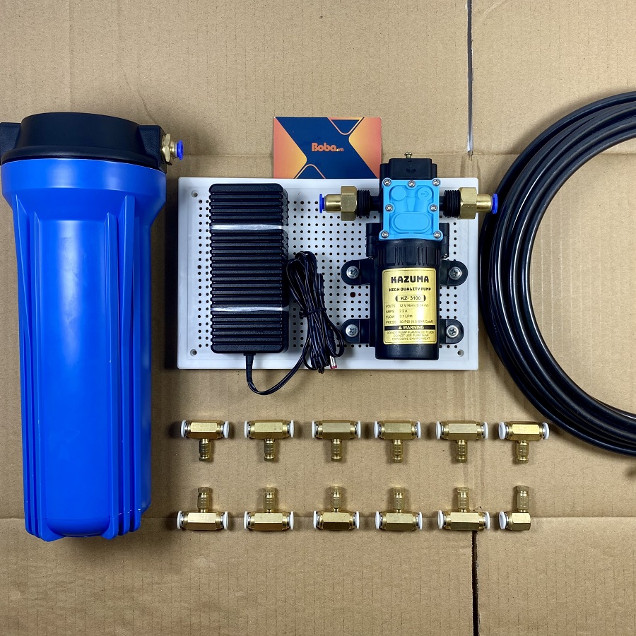 Bom tăng áp Kazuma 40W 15 béc (20M dây)