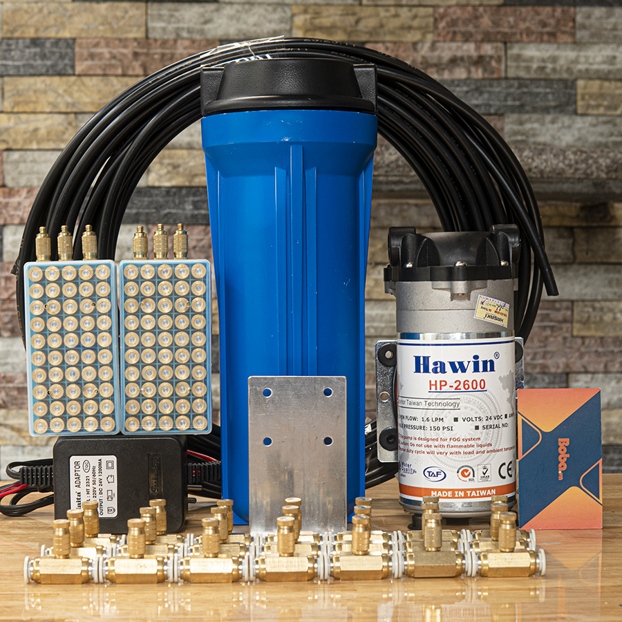 Bộ phun sương Hawin 2600 20 béc trọn bộ