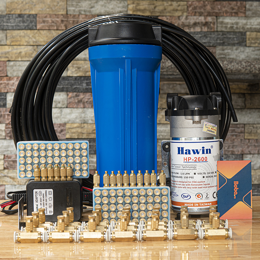 Hệ thống phun sương làm mát Hawin-2600 25 béc