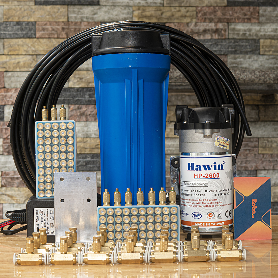 Bộ phun sương Hawin HP-2600 35 béc (40M dây)