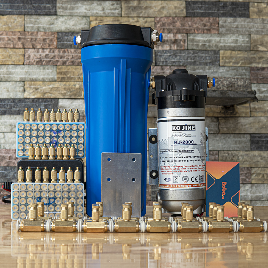 Bộ phun sương KO JINE KJ-2000 70 béc công suất cao áp