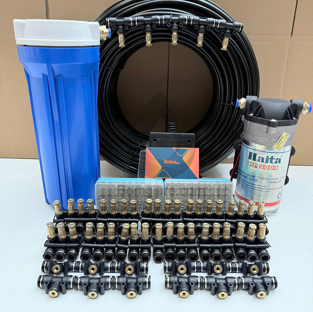 Bộ phun sương HP-3000 Haita 40 béc có 40m dây