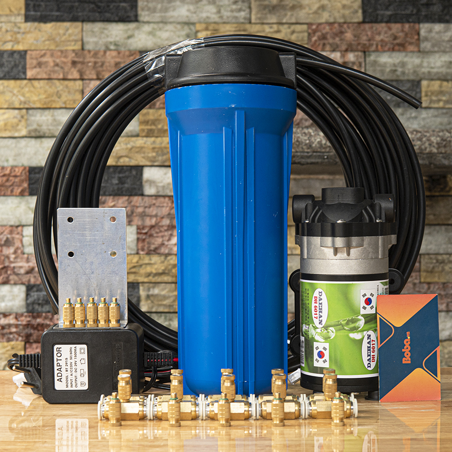 Hệ thống phun sương làm mát phun tưới lan Daehan DH-6017 10 béc