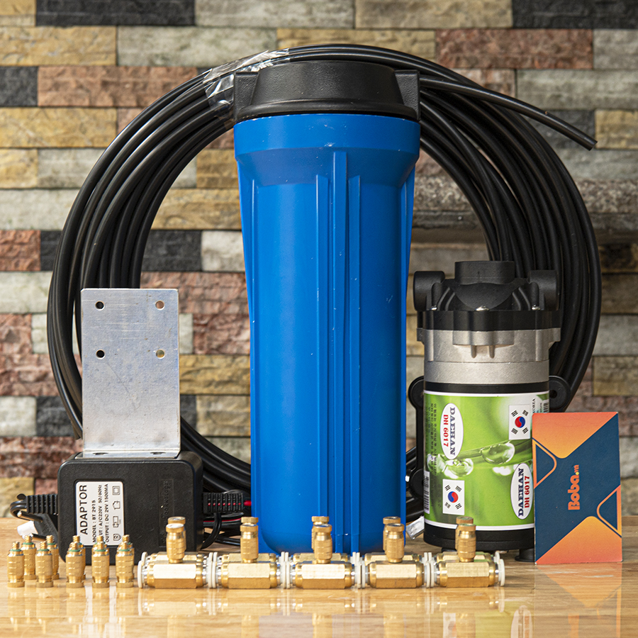 Hệ thống phun sương làm mát phun tưới lan Daehan DH-6017 10 béc