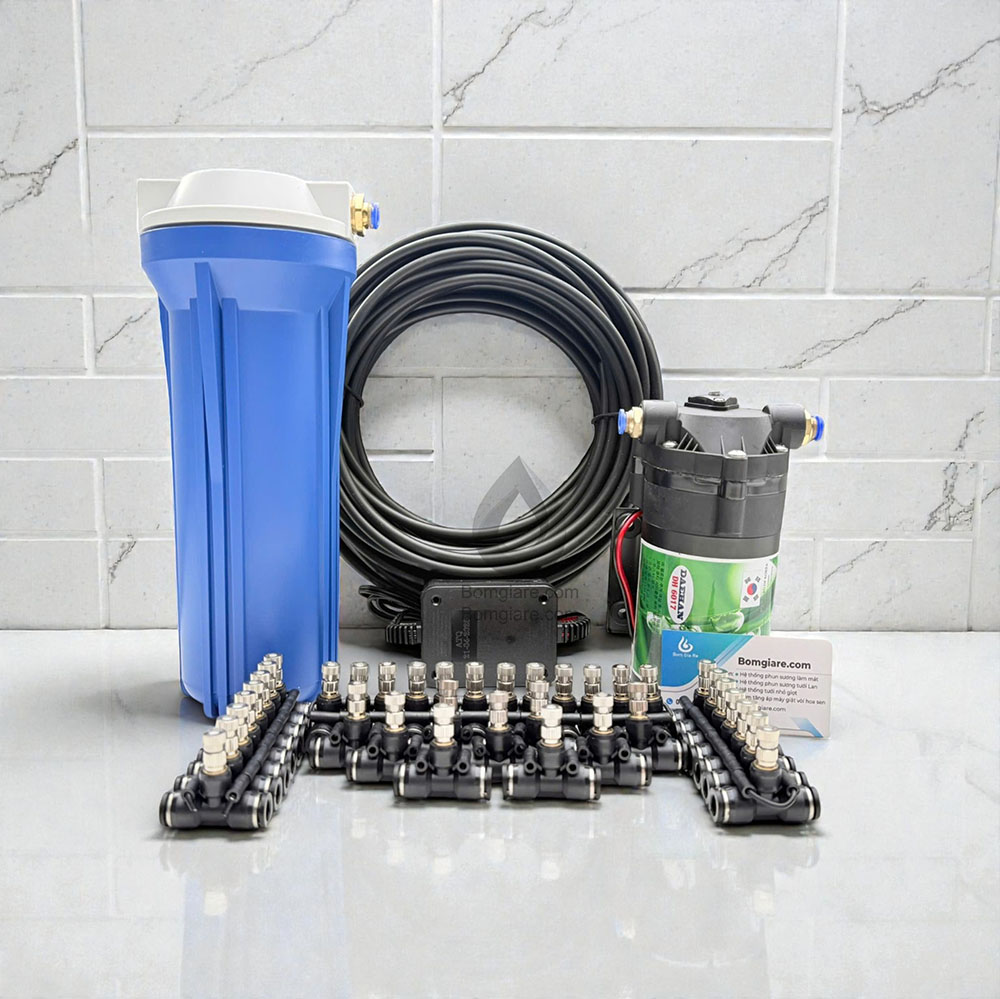 Phun sương tạo ẩm làm mát Daehan DH-6017 trọn bộ 20 béc