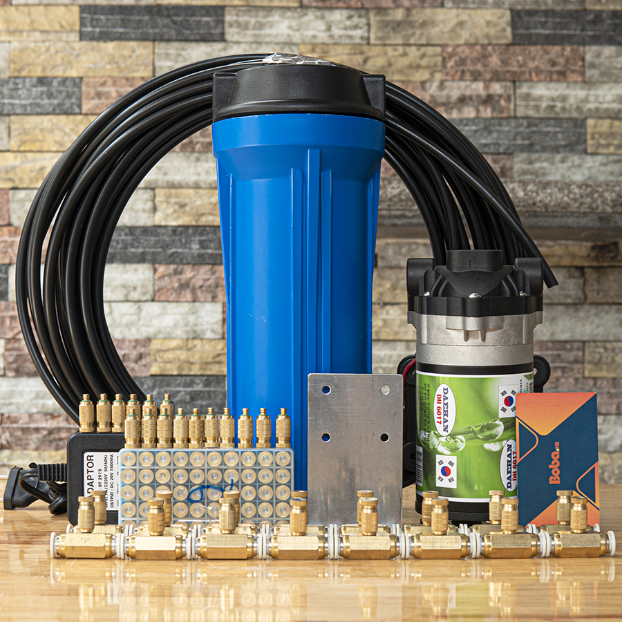 Phun sương tạo ẩm làm mát Daehan DH-6017 trọn bộ 20 béc