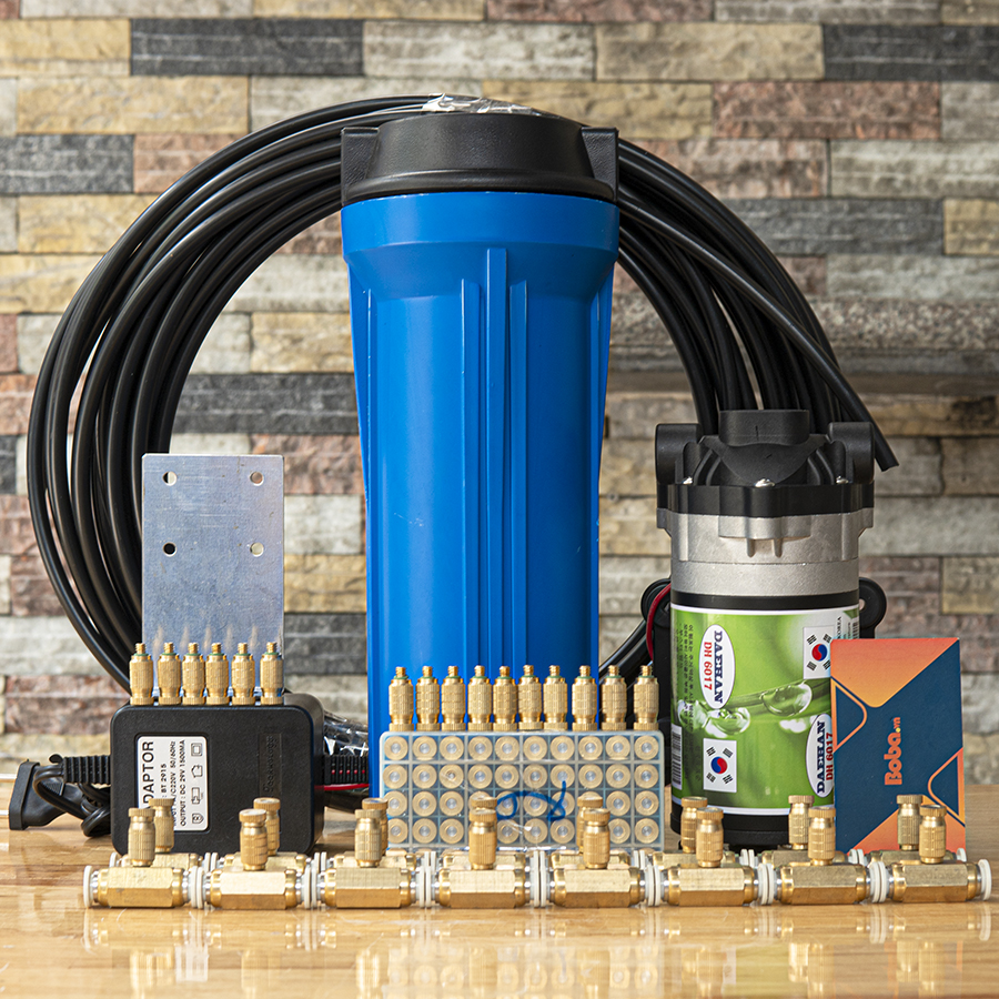 Phun sương tạo ẩm làm mát Daehan DH-6017 trọn bộ 20 béc