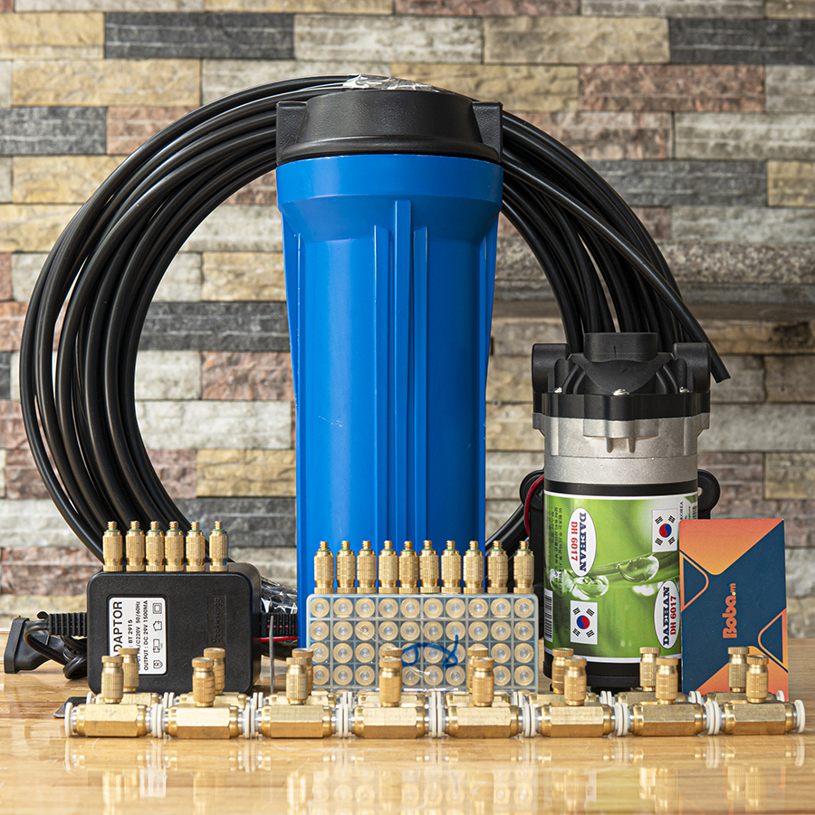 Phun sương tạo ẩm làm mát Daehan DH-6017 trọn bộ 20 béc