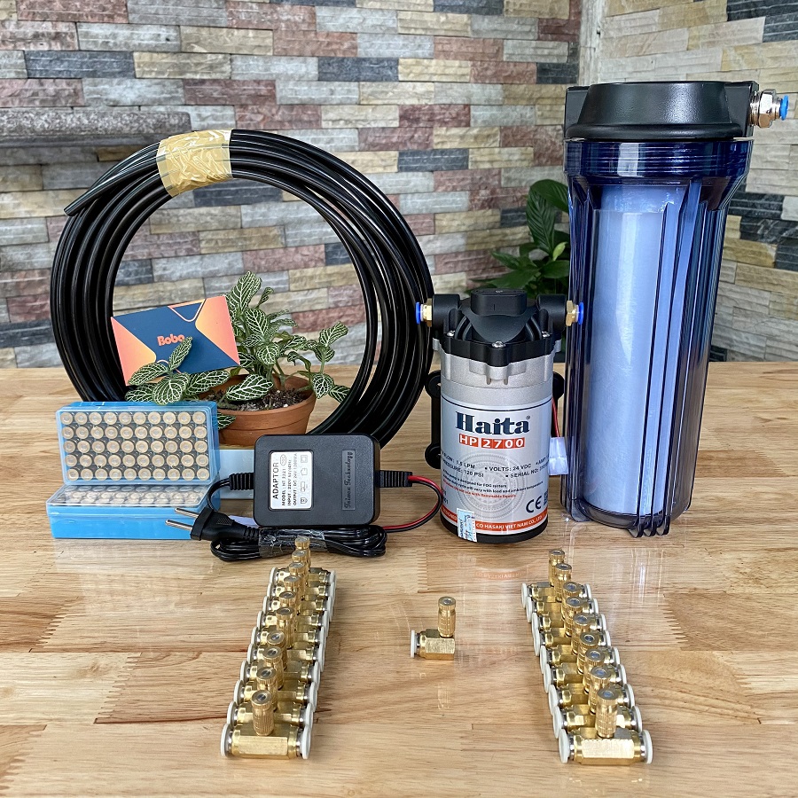 Bộ phun sương làm mát sương mịn 20 béc