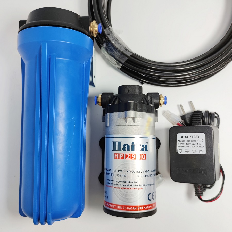 Phun sương tạo ẩm Haita HP 2900 15 béc trọn bộ