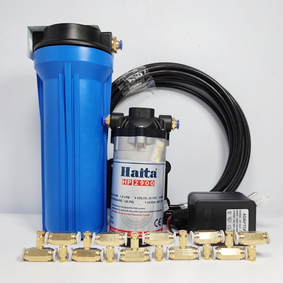 Phun sương tạo ẩm Haita HP 2900 15 béc trọn bộ