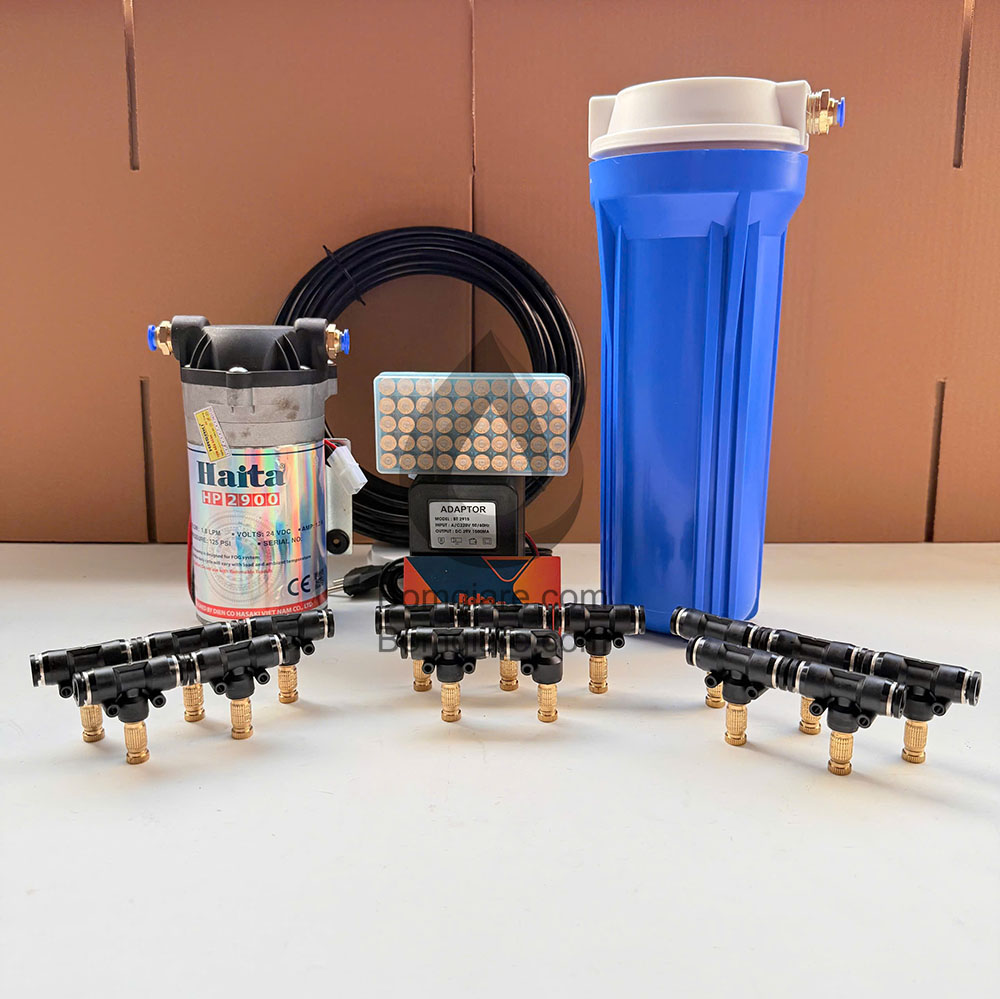 Trọn bộ hệ thống phun sương Haita HP 2900 30 béc
