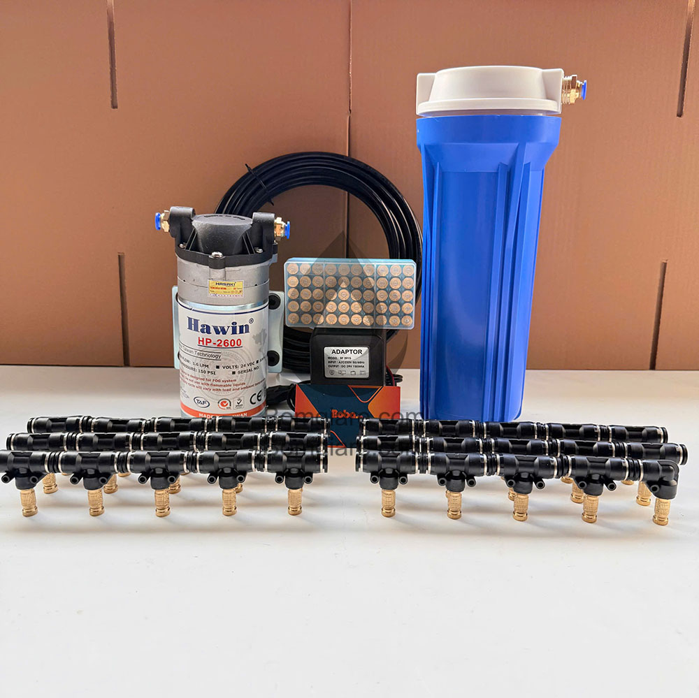 Trọn bộ hệ thống phun sương Haita HP 2900 30 béc