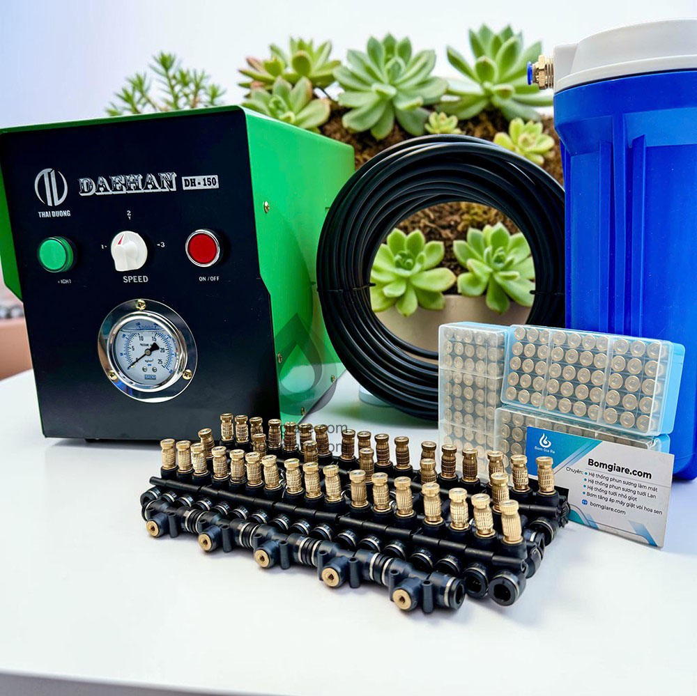 làm mát nhà xưởng bằng 150 béc - Deahan DH 150G trọn bộ