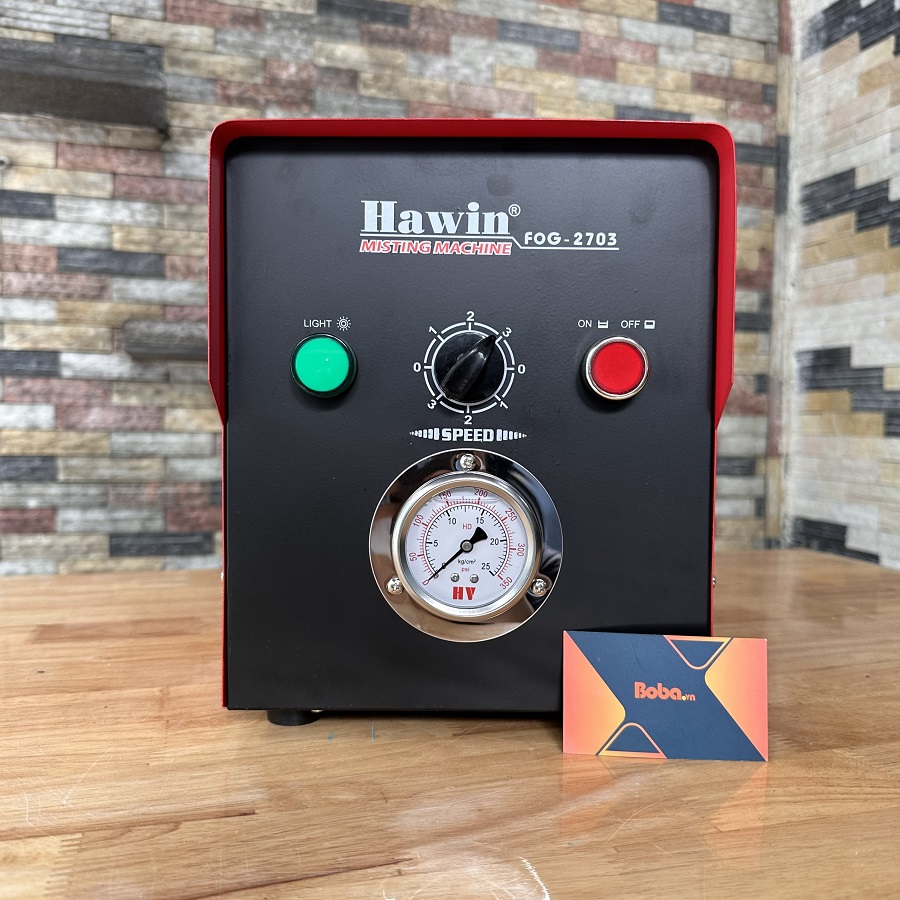 Trọn bộ phun sương làm mát 60 béc - Hawin FOG 2703 có 60m dây