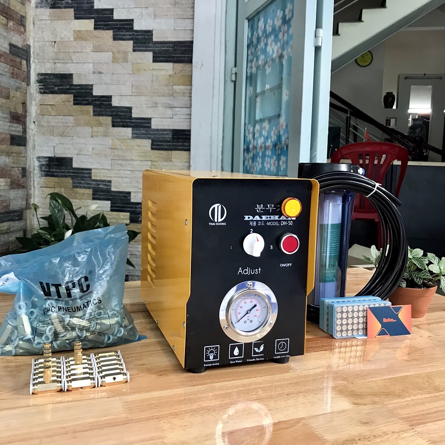 Bơm phun sương làm mát Daehan DH-50 trọn bộ 50 béc phun