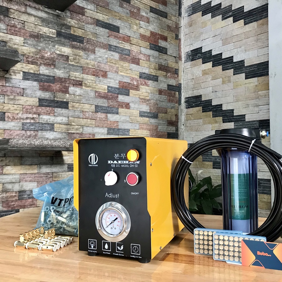 Bơm phun sương làm mát Daehan DH-50 trọn bộ 50 béc phun