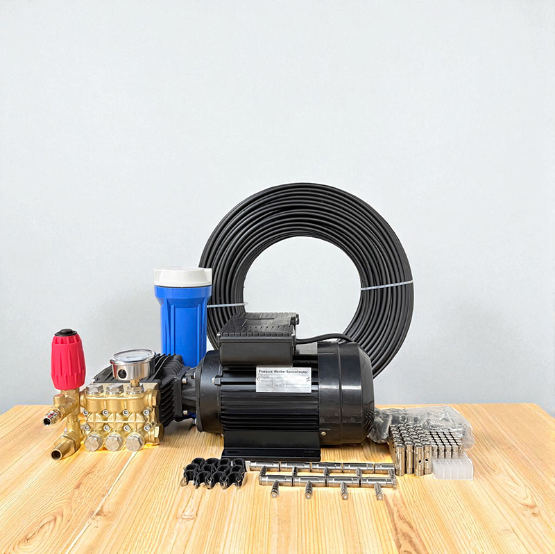 Bộ phun sương cao áp 100 đầu phun dùng bơm YY90-4 công suất 3HP