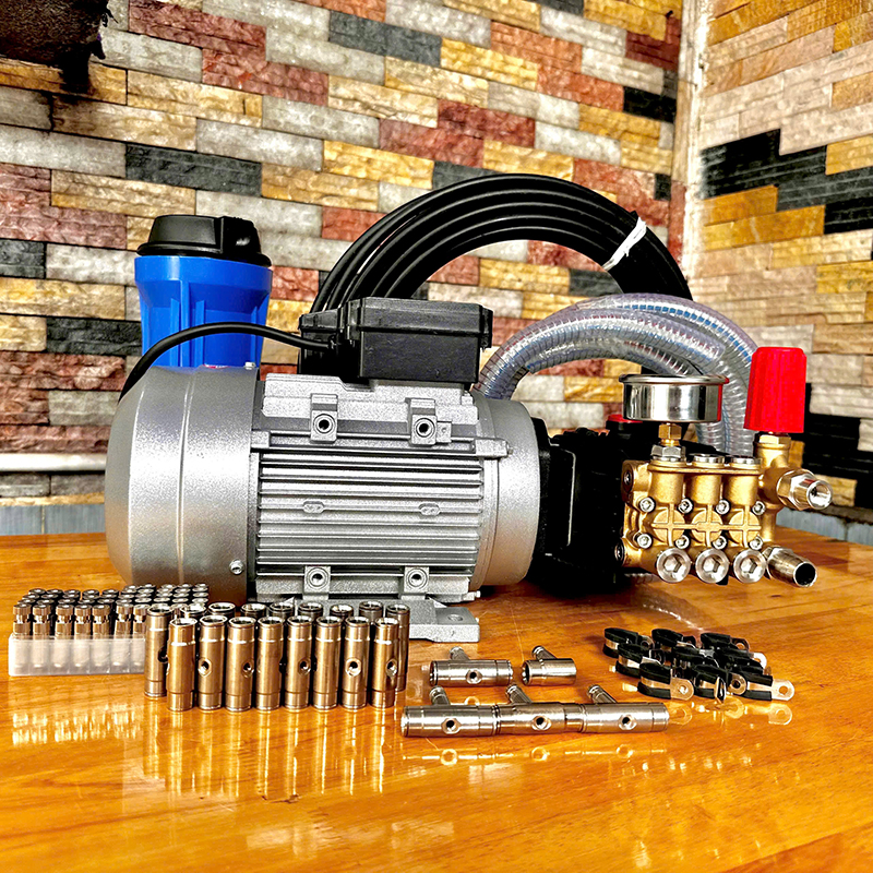 Bộ phun sương cao áp 100 vòi phun bơm sk280