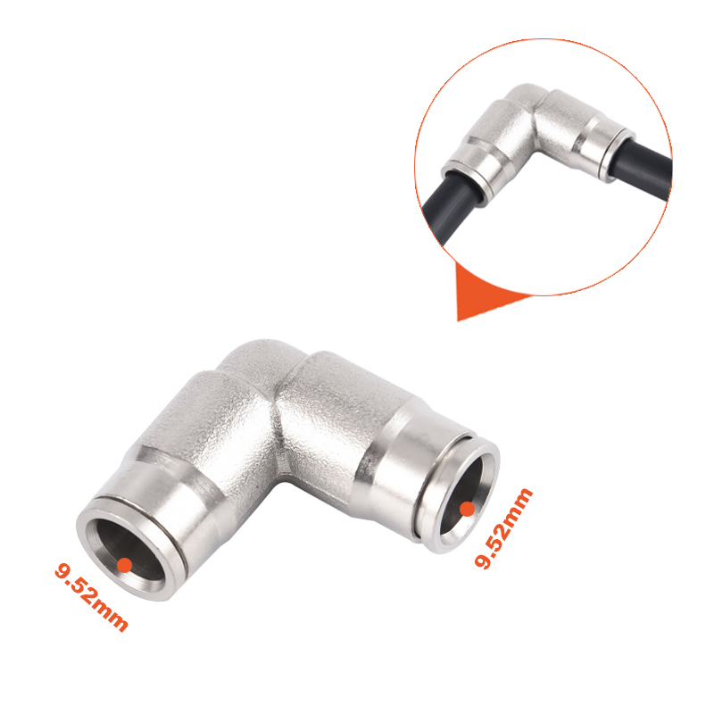 Co nối nhanh cho hệ thống phun sương sao áp ống 9.52mm