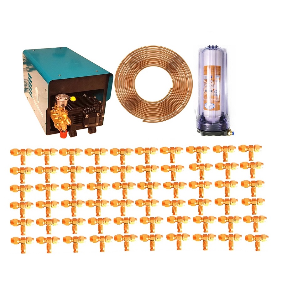 Combo máy cao áp ống đồng 60 béc