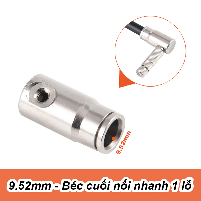 Đế cuối ngang phun sương cao áp 9.52mm