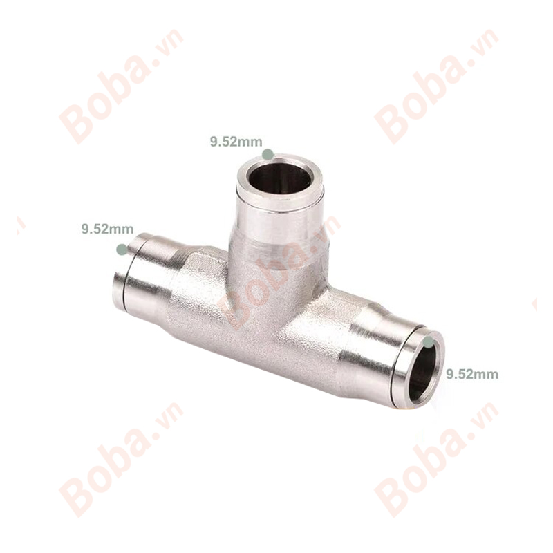 Tê nối nhanh ống phun sương cao áp 9.52mm