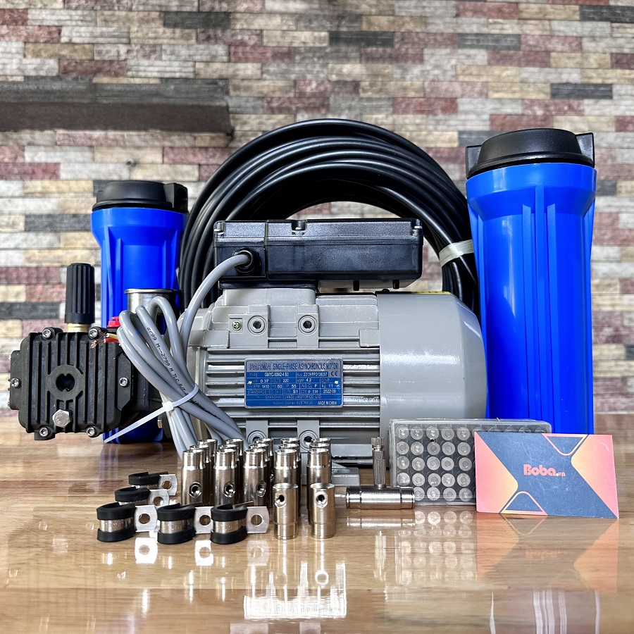 Trọn bộ phun sương cao áp 60 béc phun