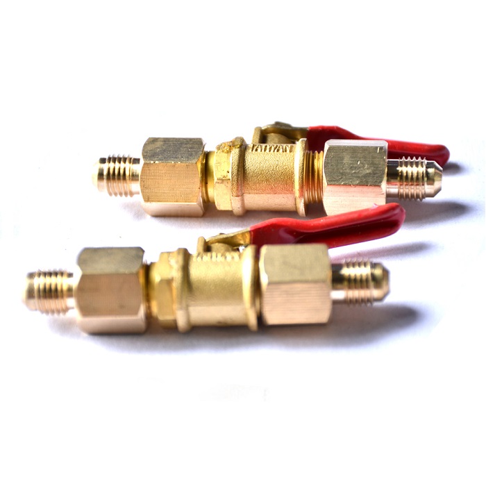 Van khóa tán ống đồng