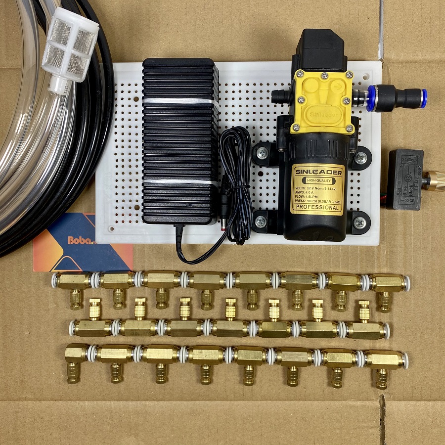 Bộ phun sương tưới lan tưới cây 35 béc đồng HASAKI