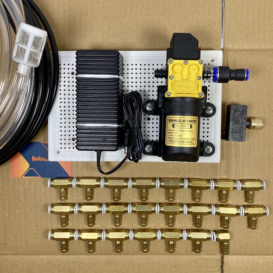 Bộ phun sương tưới lan tưới cây 35 béc đồng HASAKI