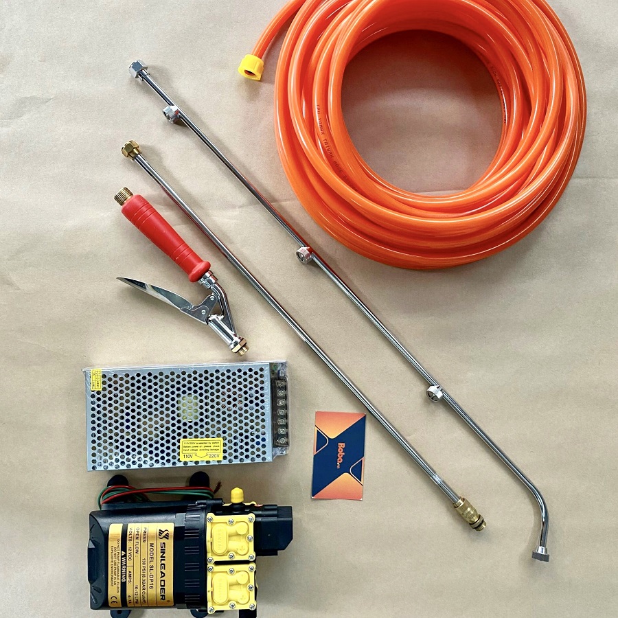 Tưới phun sương vườn lan bộ tưới phun thuốc cho cây công suất 96W