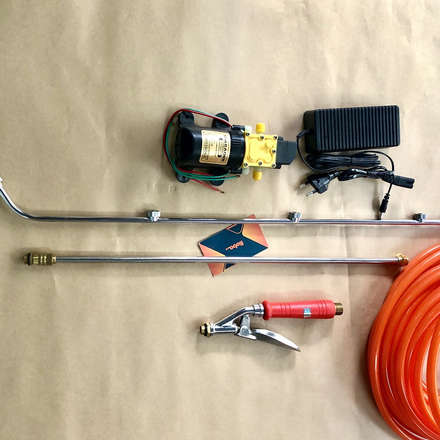 Hệ thống phun sương tưới rau tưới và phun thuốc