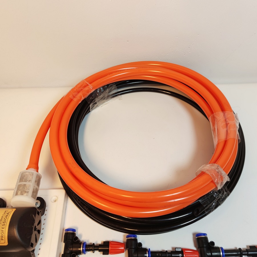 Hệ Thống Phun Sương 15 béc phun bằng nhựa có Timer tự động