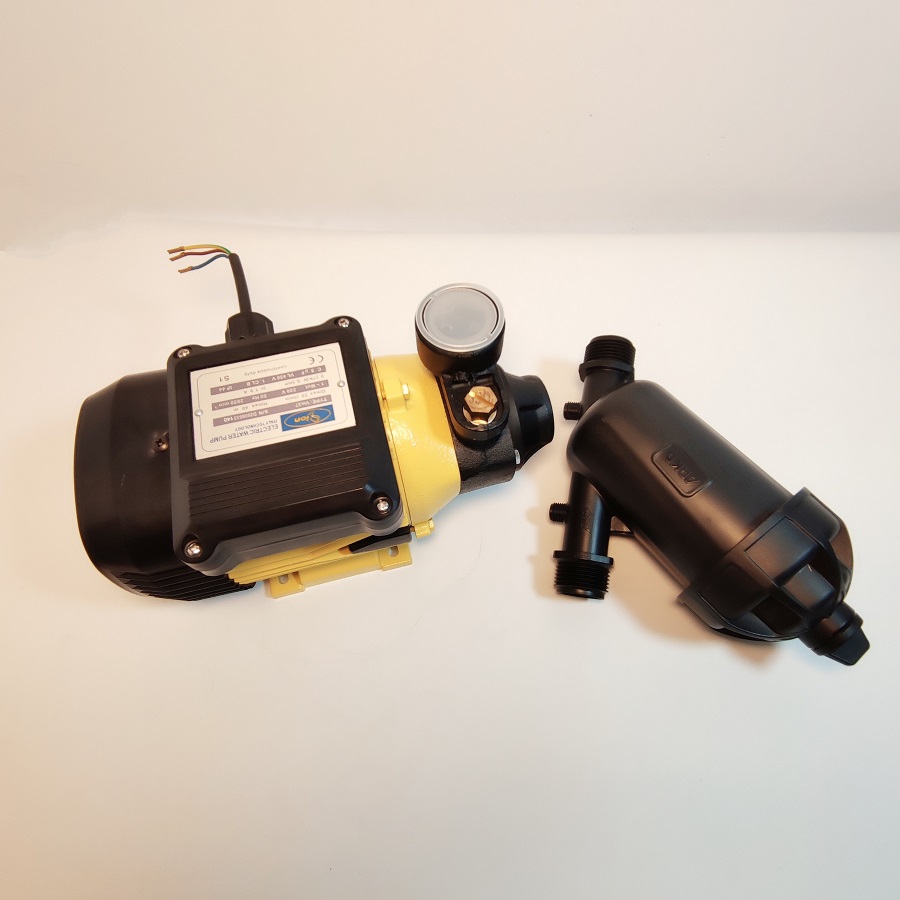 Hệ thống phun sương 20 béc 5 hướng đầu đồng - Bơm Lion 0.5HP