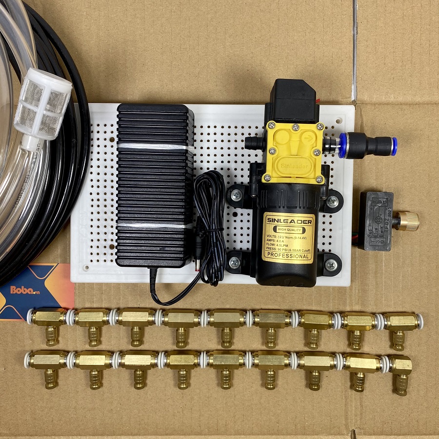 Hệ thống phun sương tưới Lan tưới cây 30 béc đồng