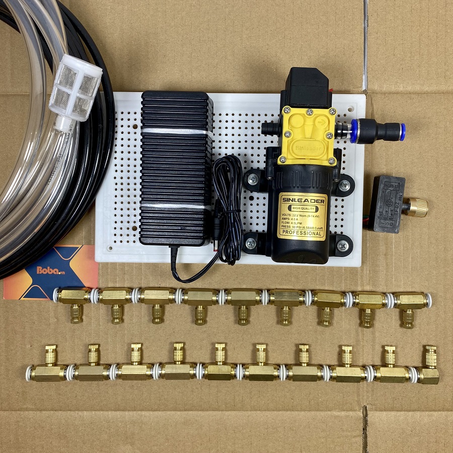 Hệ thống phun sương tưới Lan tưới cây 30 béc đồng