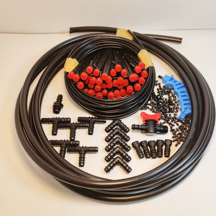 Bộ kít tưới 30 béc 8 tia nhỏ giọt (có chân cắm cố định)