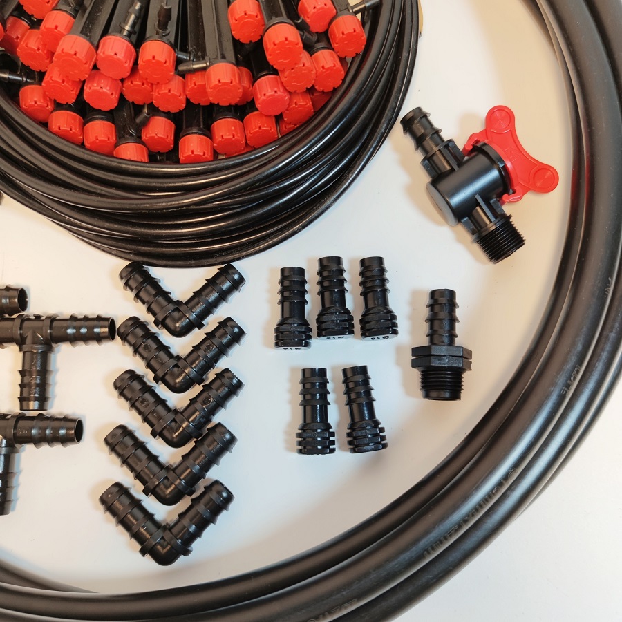 Bộ kit tưới nhỏ giọt 50 béc